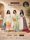 Premium Cotton Blend 3 Piece Ethnic Suit Set for Women