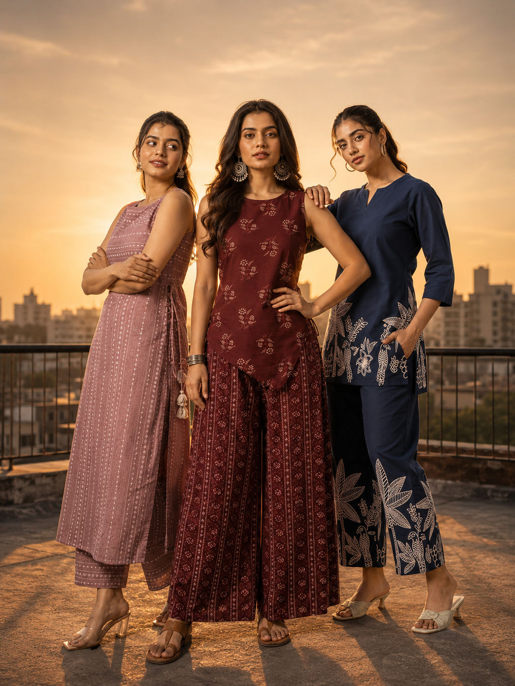 Everyday Elegance Women's Fashion Combo of 3